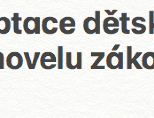 Podpora adaptace dětské skupiny Krajánek na novelu zákona a její další rozvoj